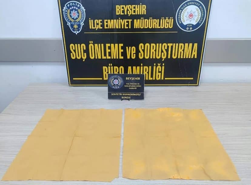 Beyşehir'de 3 bin 200 kullanımlık bonzai ele geçirildi, 3 şüpheli tutuklandı