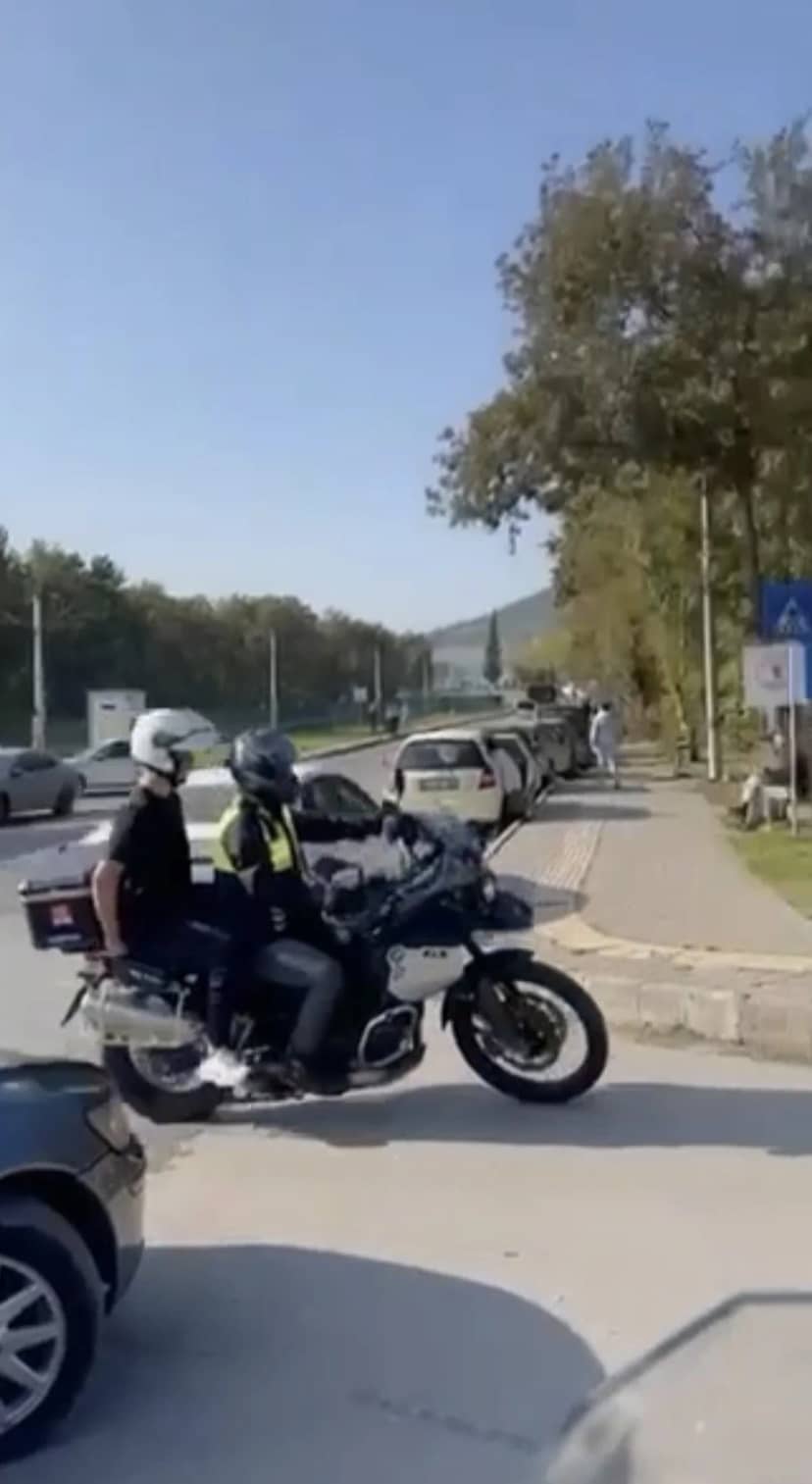 Samsun'da kimliğini unutan KPSS adaylarını polis, sınav merkezlerine ulaştırdı