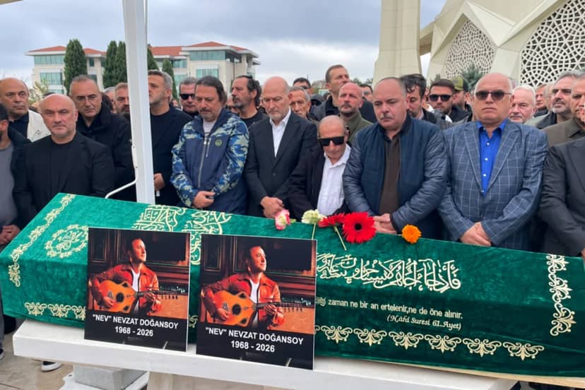 Şarkıcı Nev son yolculuğuna uğurlandı, törene Süleyman Soylu da katıldı