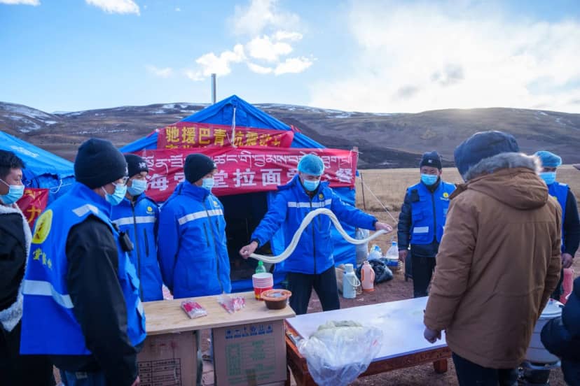 Xizang'daki 7,0'lık depremin ardından bölgeye 52.450 koli yardım malzemesi gönderildi