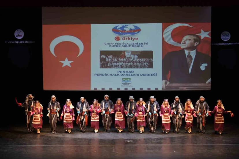 Büyükçekmece Kültür ve Sanat Festivali, En İyi CIOFF Türkiye Festivali ödülünü aldı