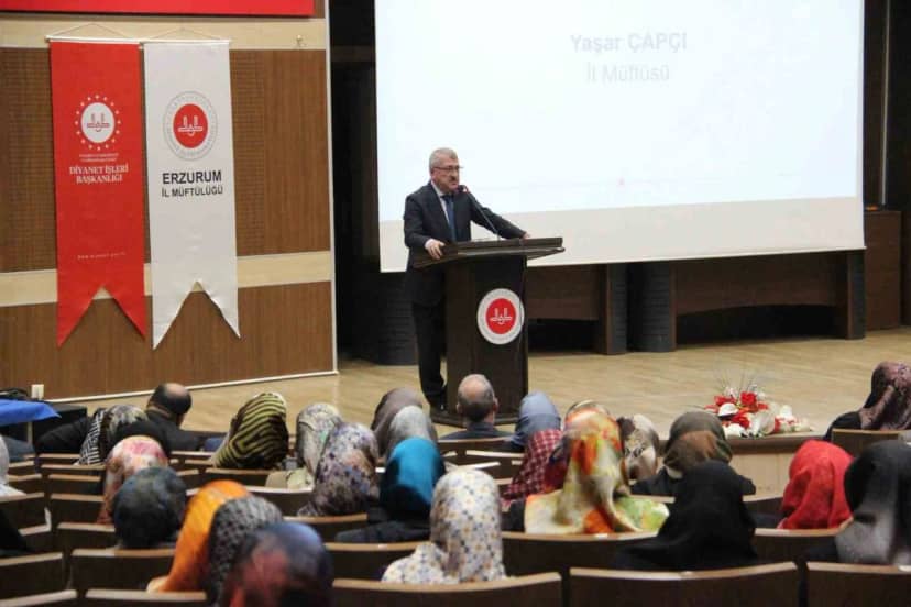 Diyanet heyeti Erzurum'da merkez-saha buluşmaları kapsamında temaslarda bulundu