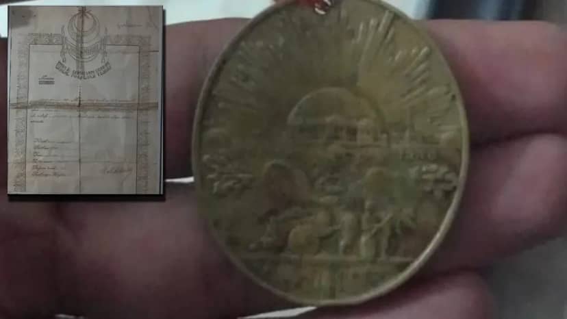 Erzurum’da heyecanlandıran keşif: Tarihi mücadeleyi belgeleyen İstiklal Madalyası ortaya çıkarıldı