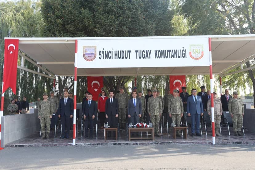 Iğdır'daki 5. Hudut Tugay Komutanlığında "Sancak Tevdi Töreni" düzenlendi