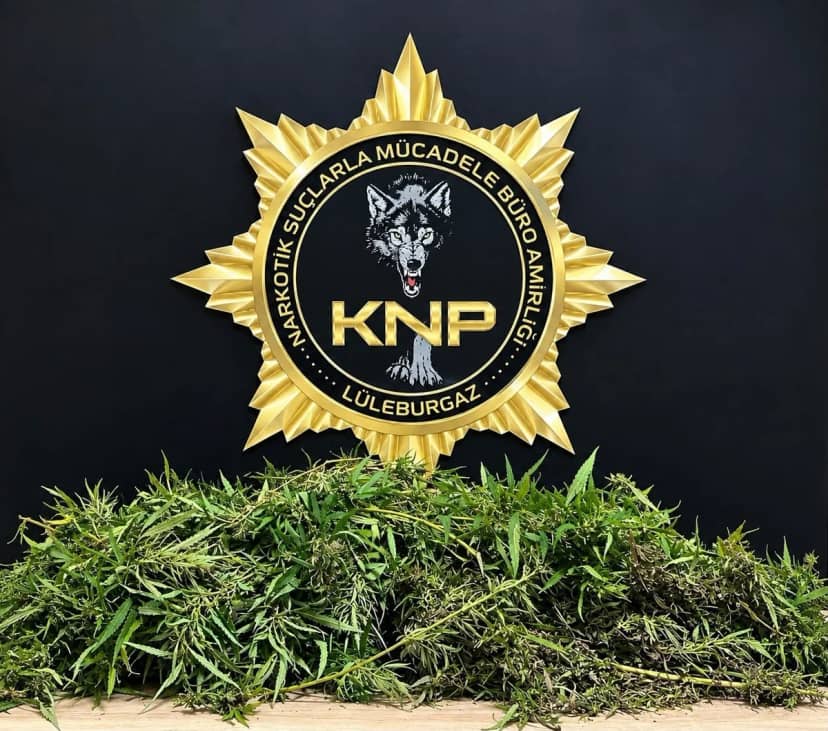 Kırklareli'nde 3 kilo 500 gram esrar ele geçirildi, 1 şüpheli tutuklandı