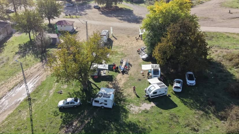 NİĞ-KAMP-DER üyeleri Adana Pozantı'da Belemedik Tabiat Parkı'nda sonbahar kampı yaptı