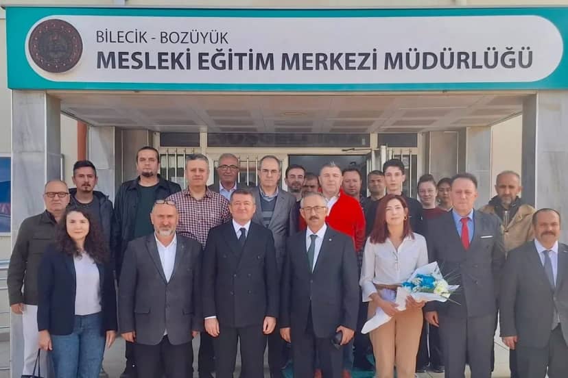Bilecik Bozüyük'te meslek liselerini Daire Başkanı Faideci inceledi