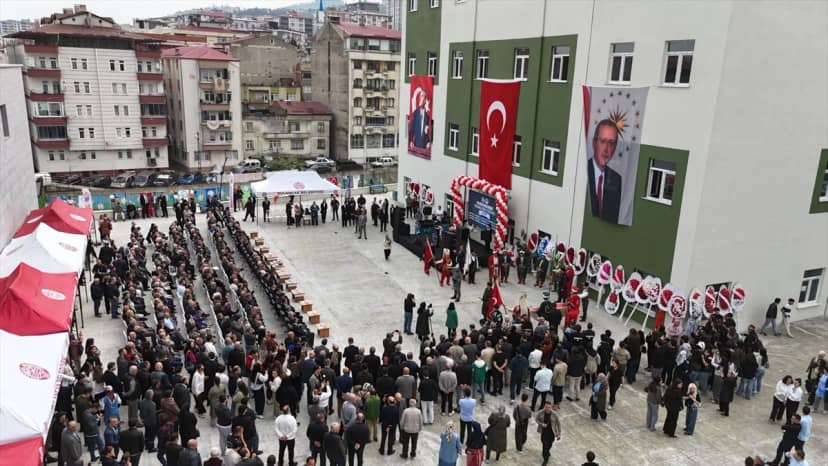 Giresun Bulancak'ta Kadir Karabaş Yüksekokulunun yeni hizmet binası açıldı