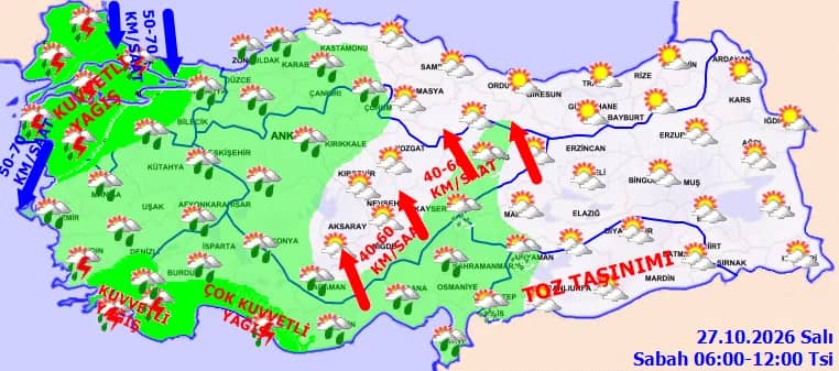 İstanbul için peş peşe uyarı! AKOM saat verdi, 4 ilçeyi sıraladı! Sel riski var