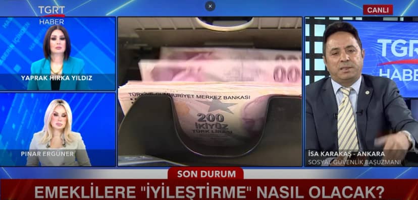 50 bin TL detayı! İsa Karakaş'tan en düşük emekli maaşı için yeni hesap