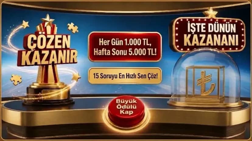 Çözen Kazanır sonuçları (27 Ekim 2026) İşte ilk 10’a giren isimler