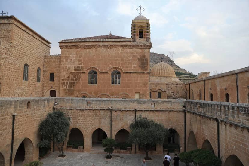 Mardin Deyrulzafaran Manastırı'nda yaklaşık 400 dönüm zeytinde verim arttı