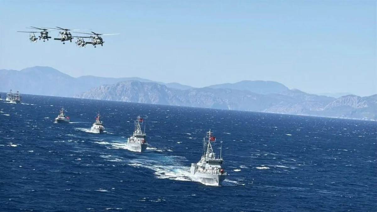 Denizkurdu-I/2026 tatbikatı sona erdi! Denizde gövde gösterisi — 13. fotoğraf