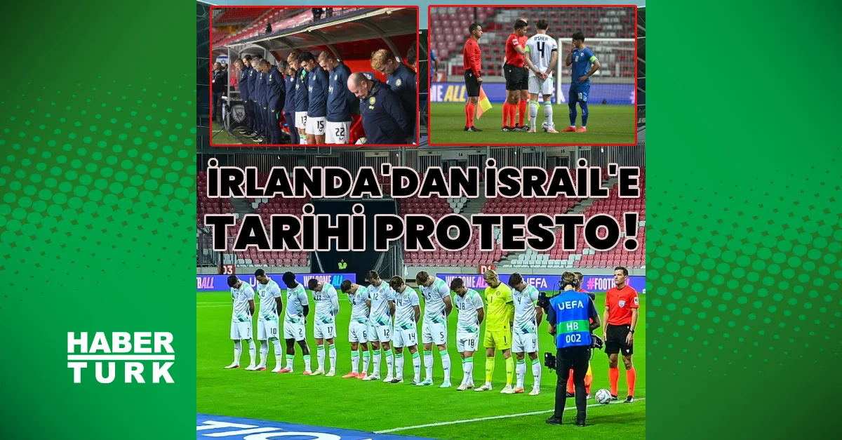 Uluslar Ligi'nde İrlanda'dan İsrail'e tarihi Gazze protestosu: Dünya gündeminde!