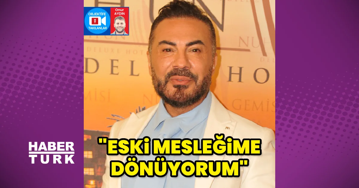 Rober Hatemo: Eski mesleğime dönüyorum