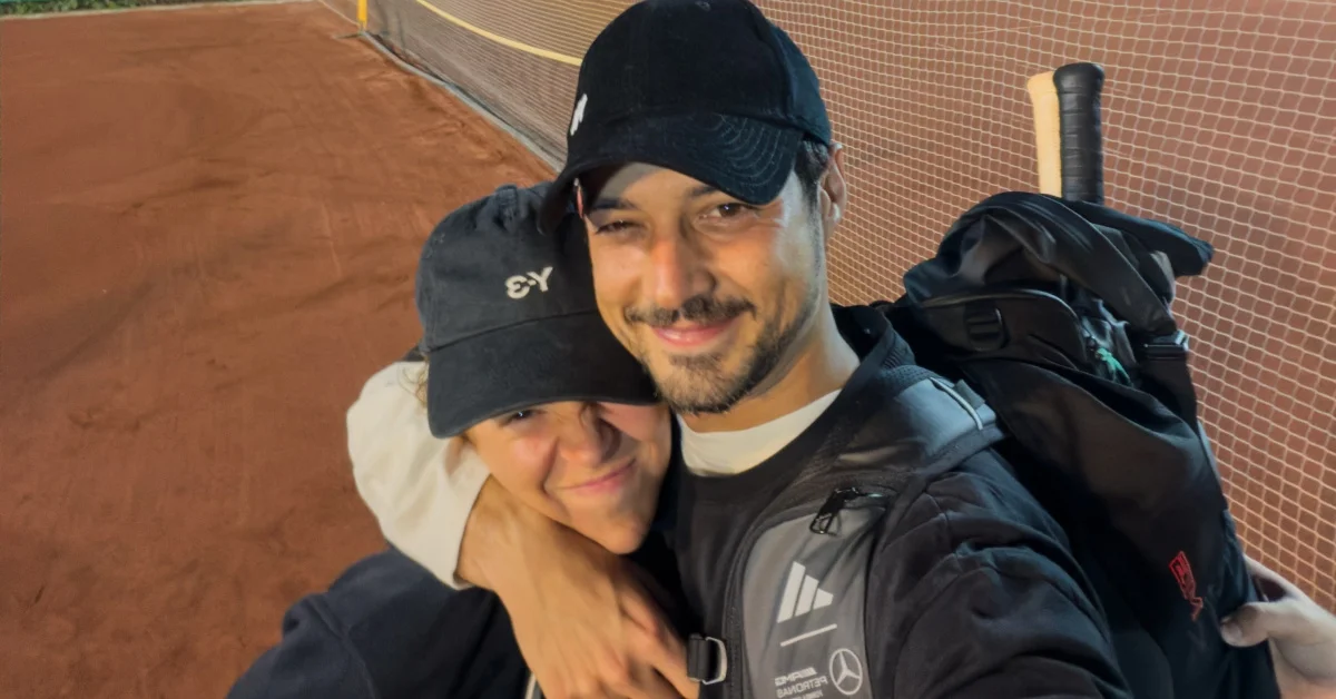 Mert Yazıcıoğlu, sevgilisi Zeynep Artukmaç ile tenis oynadı