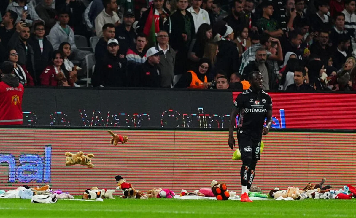 Konyaspor-Filistin maçında Filistin'e büyük destek! — 11. fotoğraf