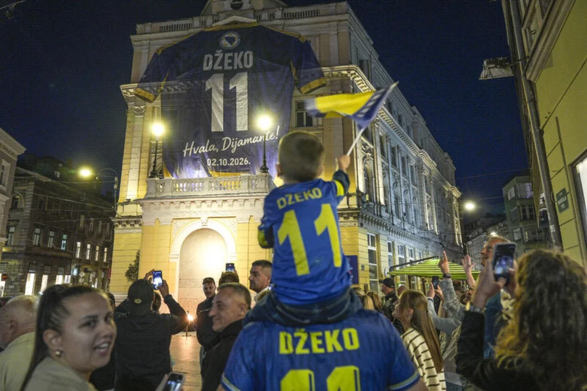 Edin Dzeko Bosna Hersek Milli Takımı'na veda ediyor! — 5. fotoğraf