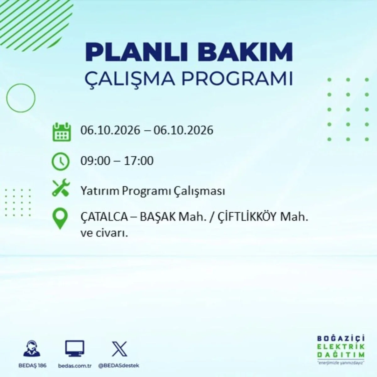 Elektrikler ne zaman, saat kaçta gelecek? 6 Ekim 2026 BEDAŞ ve AYEDAŞ elektrik kesinti programı! — 28. fotoğraf