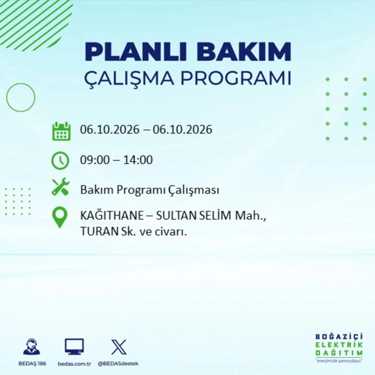 Elektrikler ne zaman, saat kaçta gelecek? 6 Ekim 2026 BEDAŞ ve AYEDAŞ elektrik kesinti programı! — 27. fotoğraf
