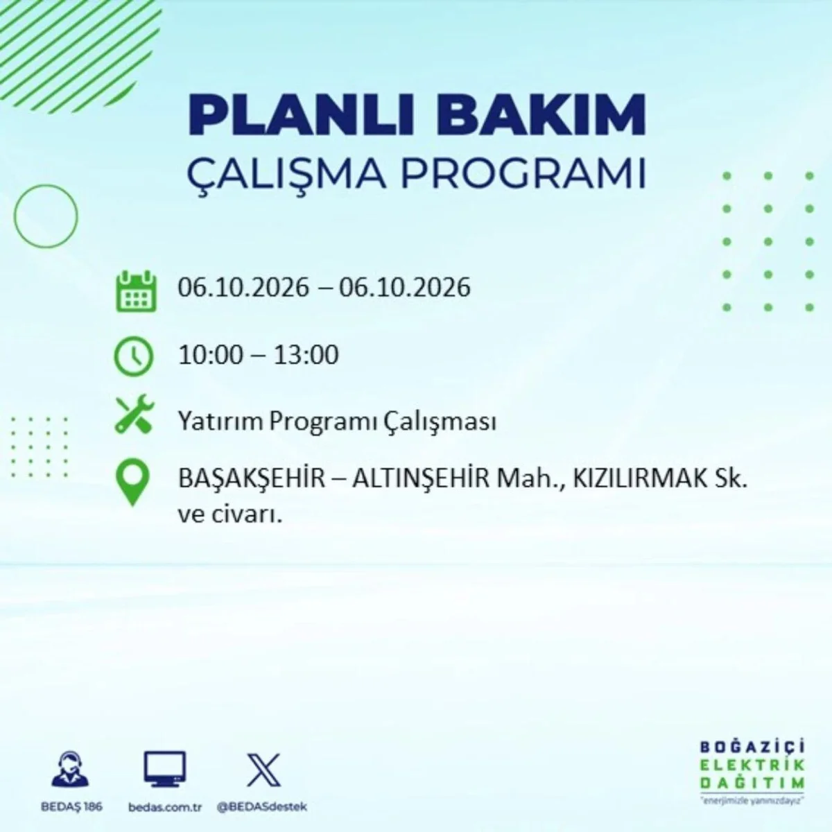 Elektrikler ne zaman, saat kaçta gelecek? 6 Ekim 2026 BEDAŞ ve AYEDAŞ elektrik kesinti programı! — 41. fotoğraf