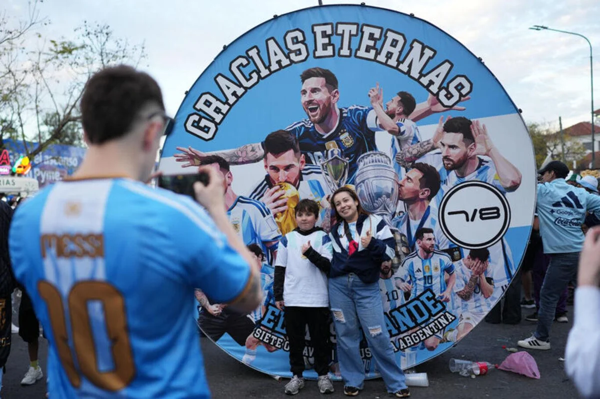 İşte Messi'nin vedasından kareler: