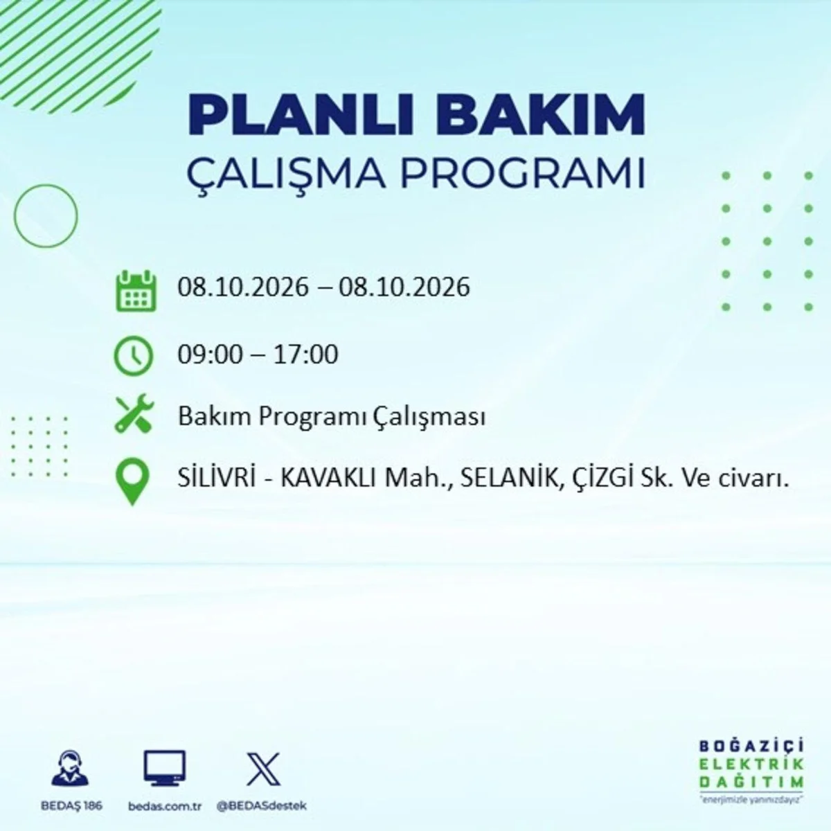 İstanbul’da elektrikler ne zaman gelecek, saat kaçta? BEDAŞ duyurusu ile 8 Ekim 2026 İstanbul elektrik kesintisi programı — 12. fotoğraf