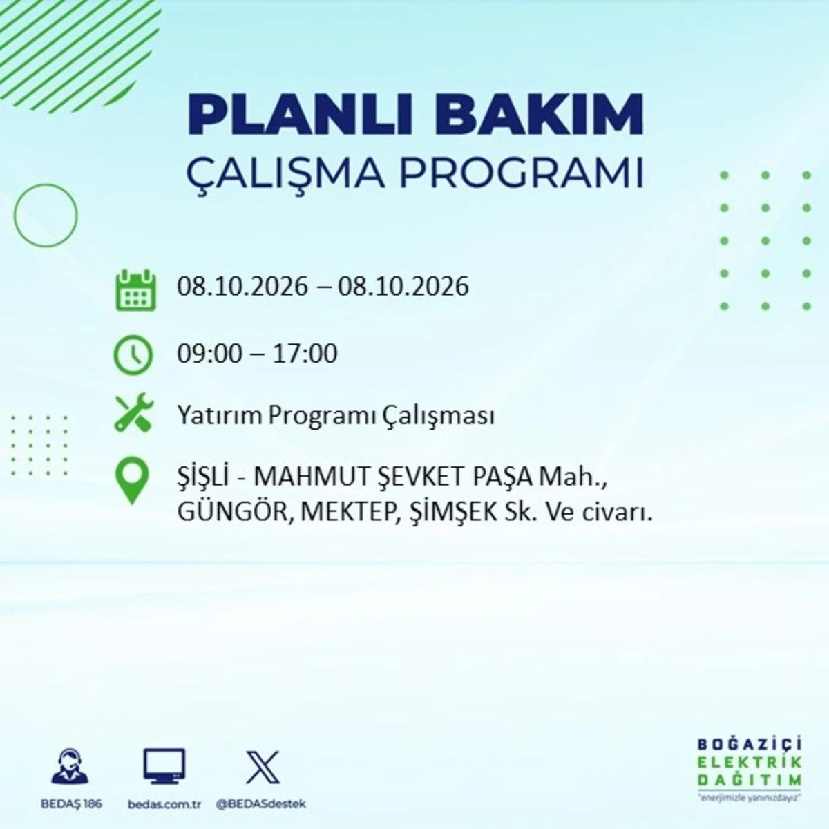 İstanbul’da elektrikler ne zaman gelecek, saat kaçta? BEDAŞ duyurusu ile 8 Ekim 2026 İstanbul elektrik kesintisi programı — 13. fotoğraf