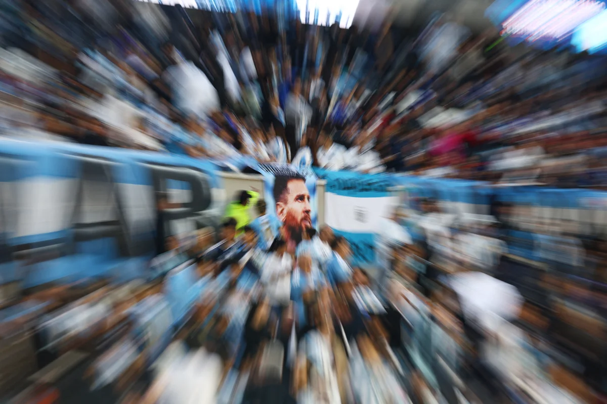 Messi'ye taraftarlardan veda — 3. fotoğraf