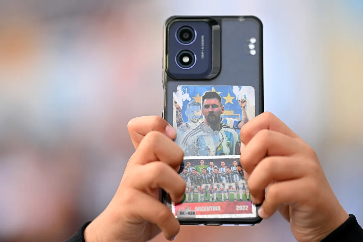 Messi'ye taraftarlardan veda — 2. fotoğraf