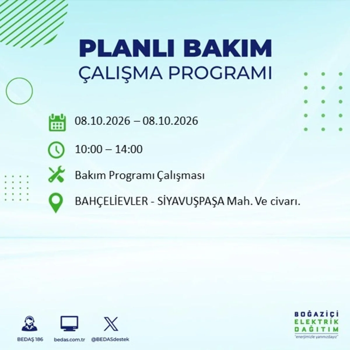 İstanbul’da elektrikler ne zaman gelecek, saat kaçta? BEDAŞ duyurusu ile 8 Ekim 2026 İstanbul elektrik kesintisi programı — 14. fotoğraf