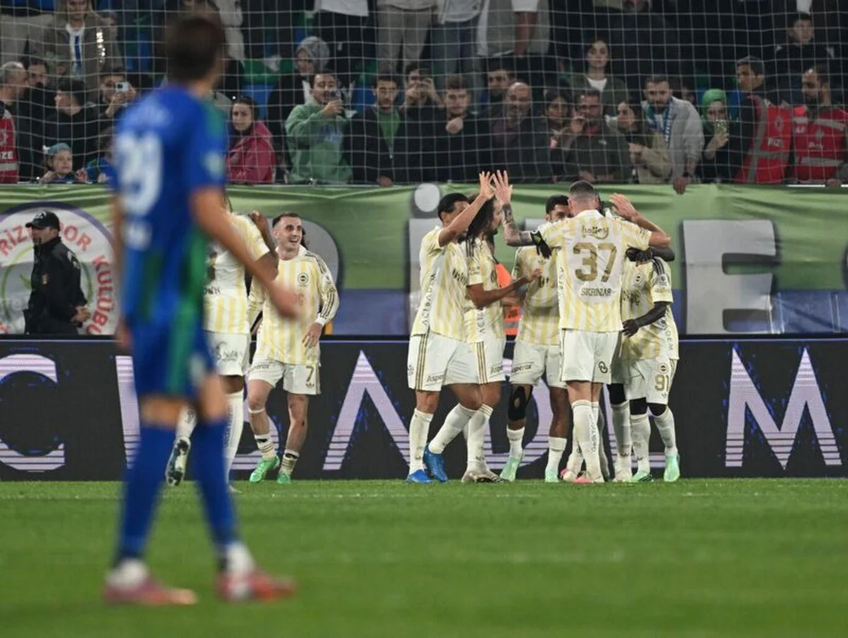 Fenerbahçe Rize'de 7 maçtır puan bırakmıyor! — 3. fotoğraf