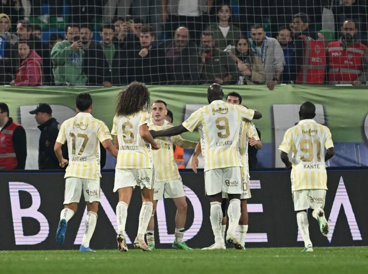 Fenerbahçe Rize'de 7 maçtır puan bırakmıyor! — 4. fotoğraf