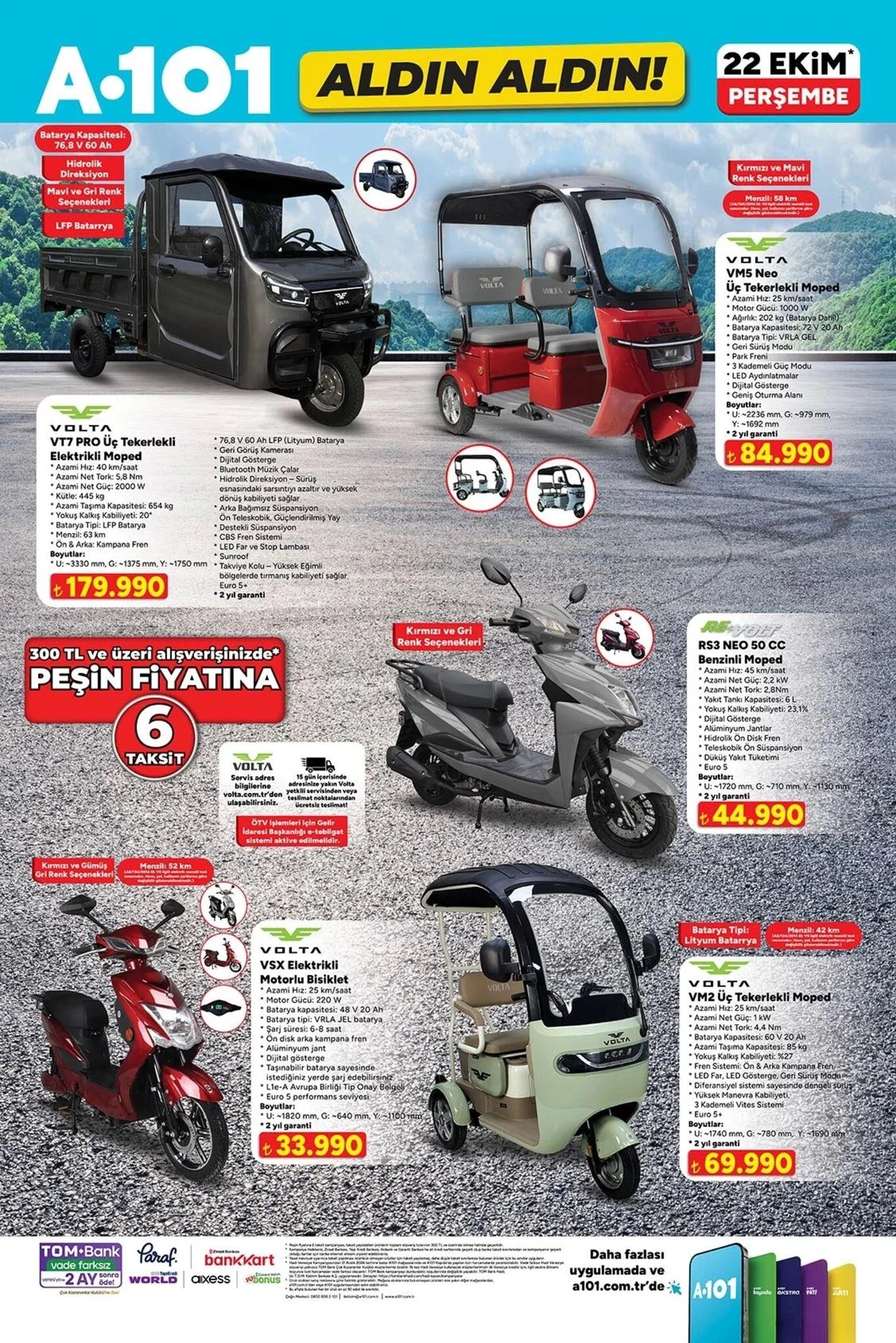 A101 22 Ekim 2026 aktüel ürünler kataloğu: Elektrikli moped geliyor! A101 aktüel ürünlerde neler var? — 10. fotoğraf