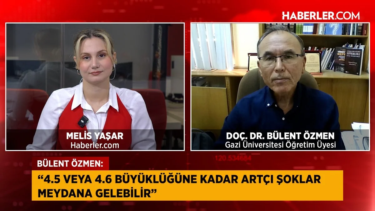 Deprem uzmanı Bülent Özmen'den Şanlıurfa depremi sonrası dikkat çeken değerlendirme