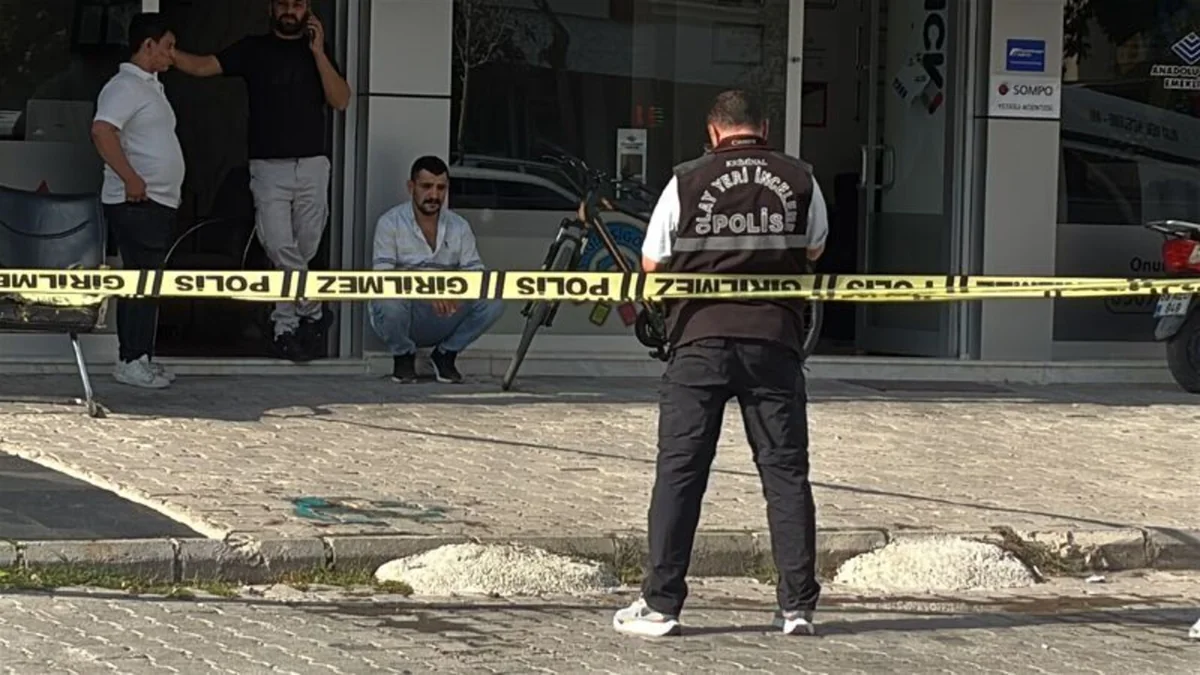 Balkonda çay içerken düştü