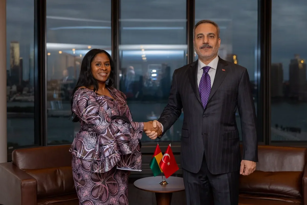 Bakan Fidan, Gine Bissau Dışişleri Bakanı Jau ile görüştü