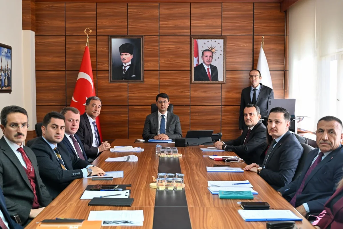 Uşak Valisi Kartal başkanlığında SYDV çalışmaları değerlendirildi