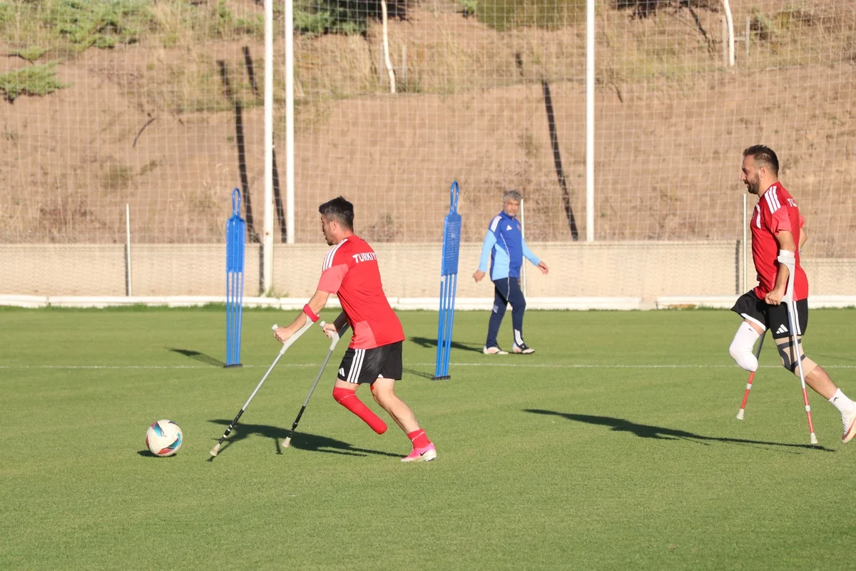 Ampute Milli Futbol Takımı, Dünya Kupası öncesi Kayseri'de 4. etap kampına başladı