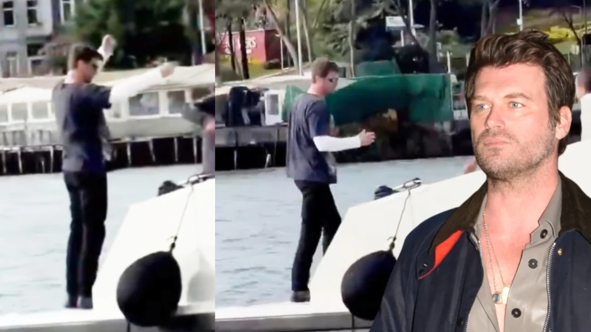 Kıvanç Tatlıtuğ'dan İstanbul Boğazı'nda balık keyfi