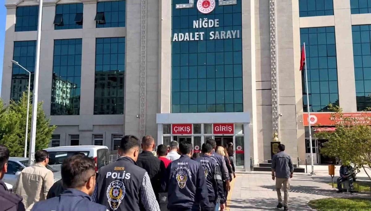 Niğde merkezli yasa dışı bahis operasyonunda 10 şüpheliden 5'i tutuklandı