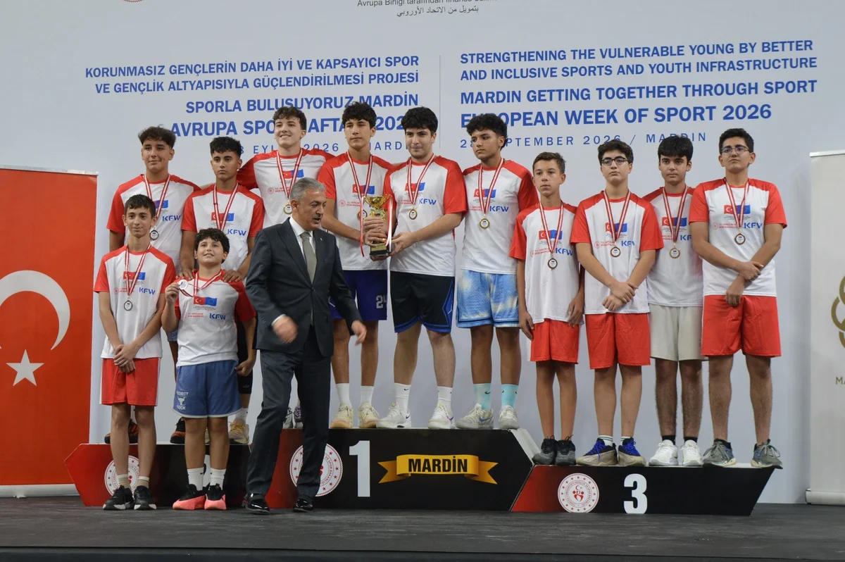 Vali Akkoyun, Mardin'de Avrupa Spor Haftası açılışında sporun gücünü vurguladı