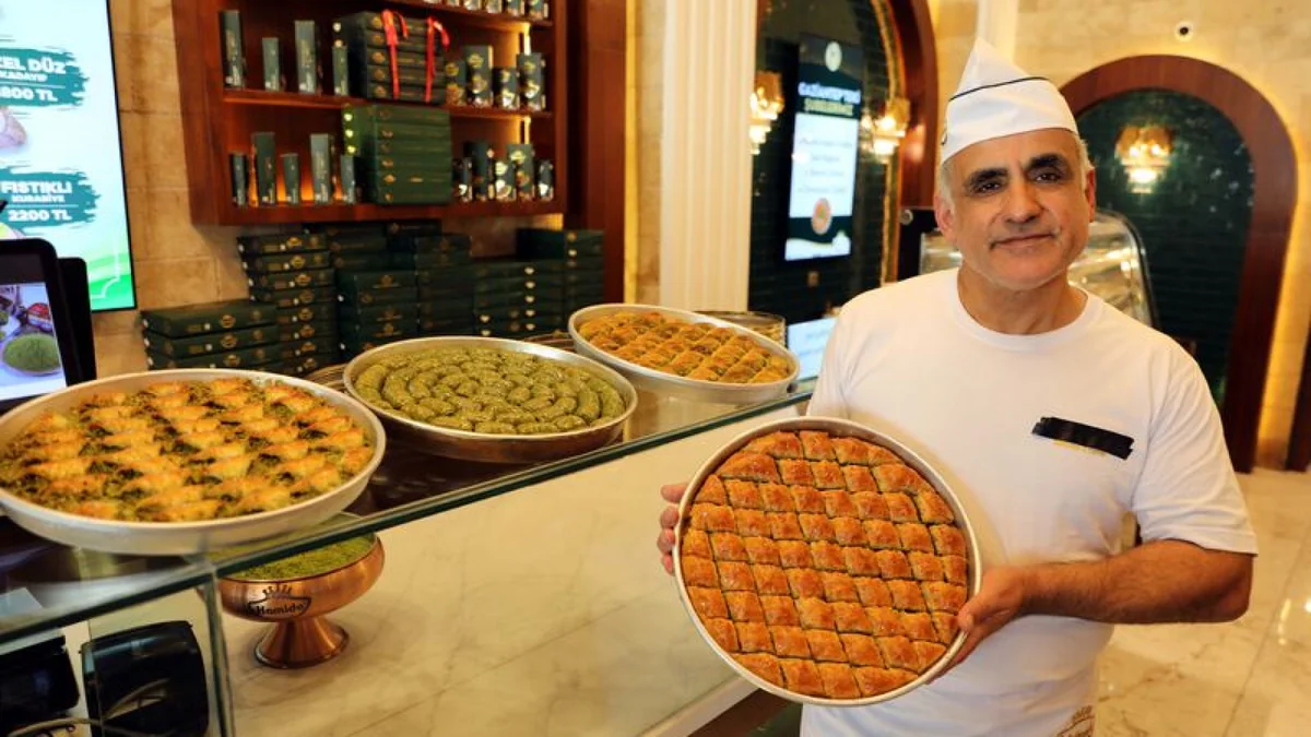 Eğitim için gittiği ABD'de baklava ustası oldu