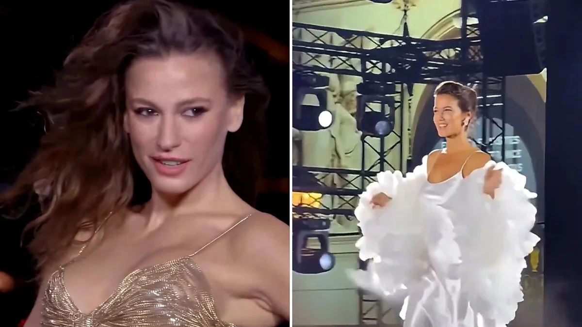 Serenay Sarıkaya ile Pınar Deniz'in podyum yürüyüşleri karşılaştırıldı