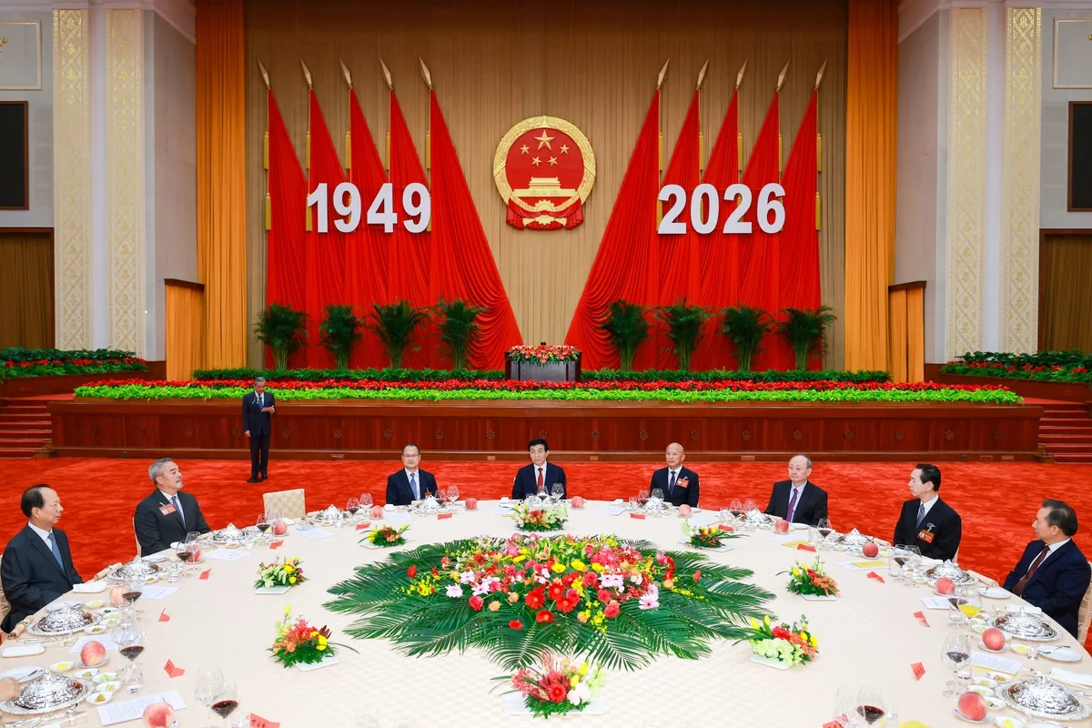 Wang Huning, 77. kuruluş yıldönümü resepsiyonunda yurtsever cephe için çağrı yaptı