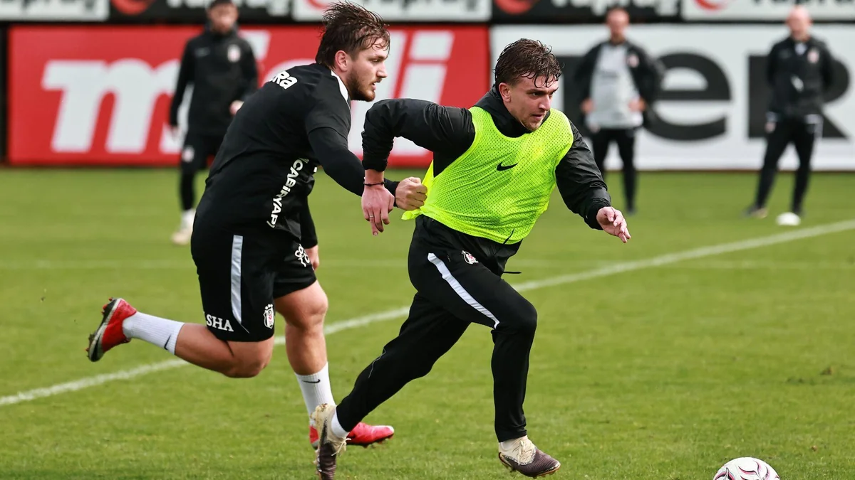 Beşiktaş, Kocaelispor maçı hazırlıklarını sürdürdü