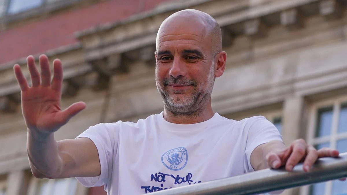 Pep Guardiola'dan Manchester City'ye destek!