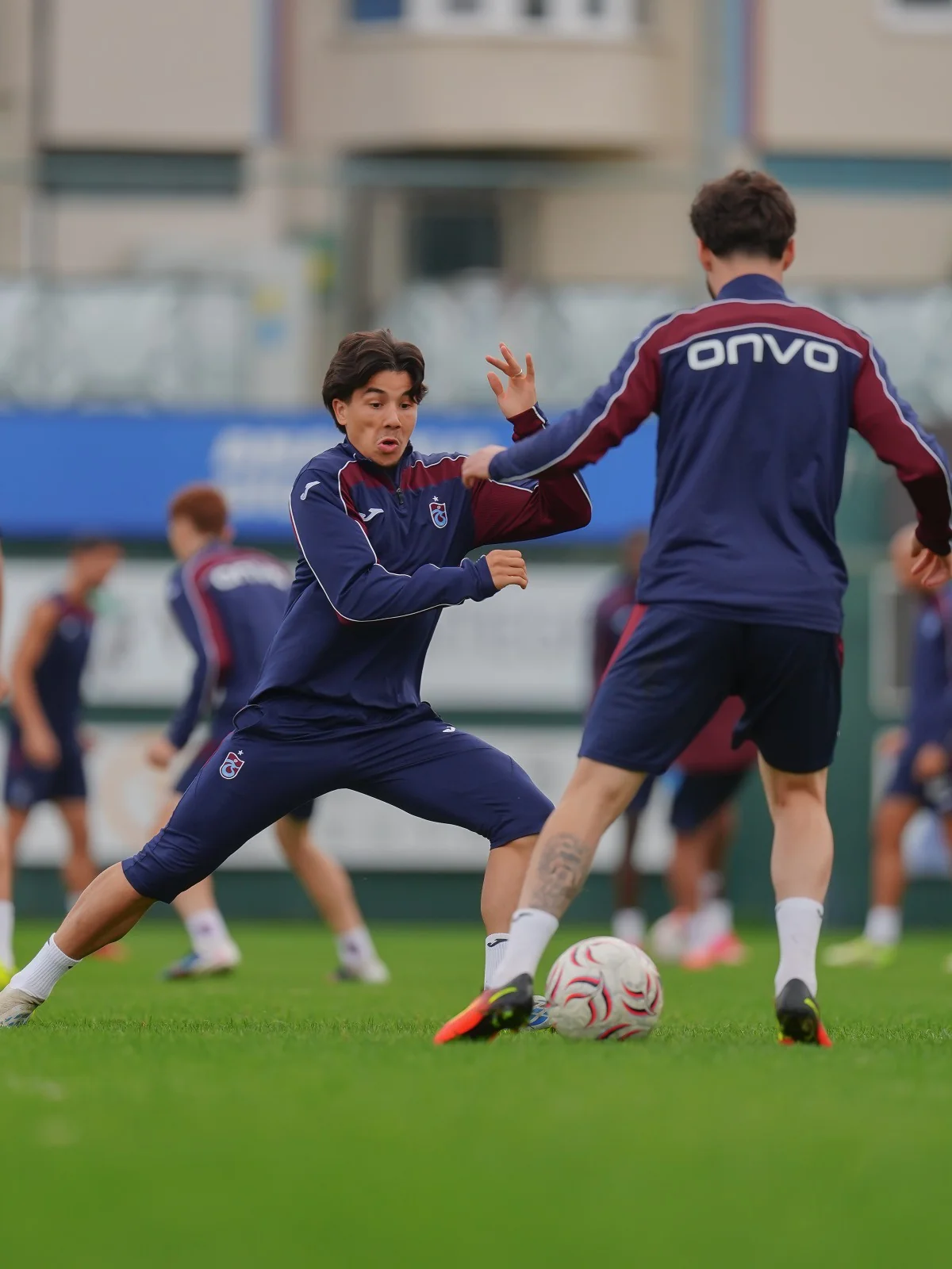 Trabzonspor, Samsunspor maçı hazırlığını sürdürdü, Drogheda United ile oynayacak