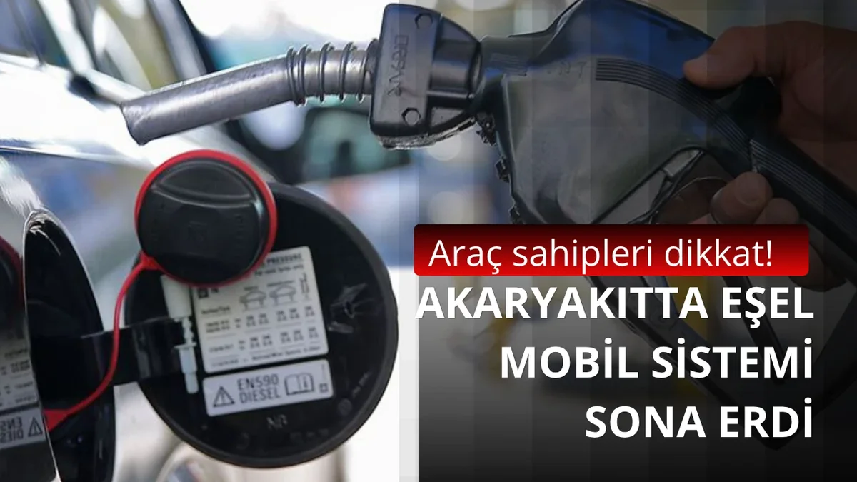 Akaryakıtta eşel mobil sisteminin uygulanması sona erdi