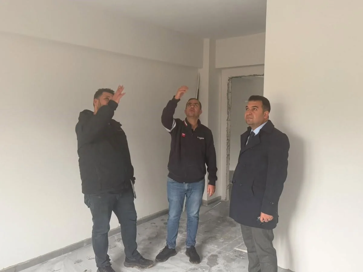 Bilecik'te Şeyh Edebali Özel Bakım Merkezi inşaatı yerinde incelendi